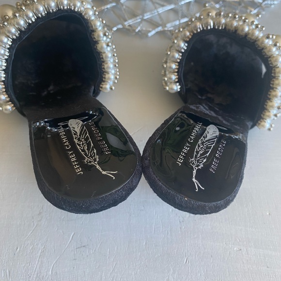 New Free People Jeffrey Campbell Portia Pearl Heels.     Size Us 6 - Picture 6 of 12